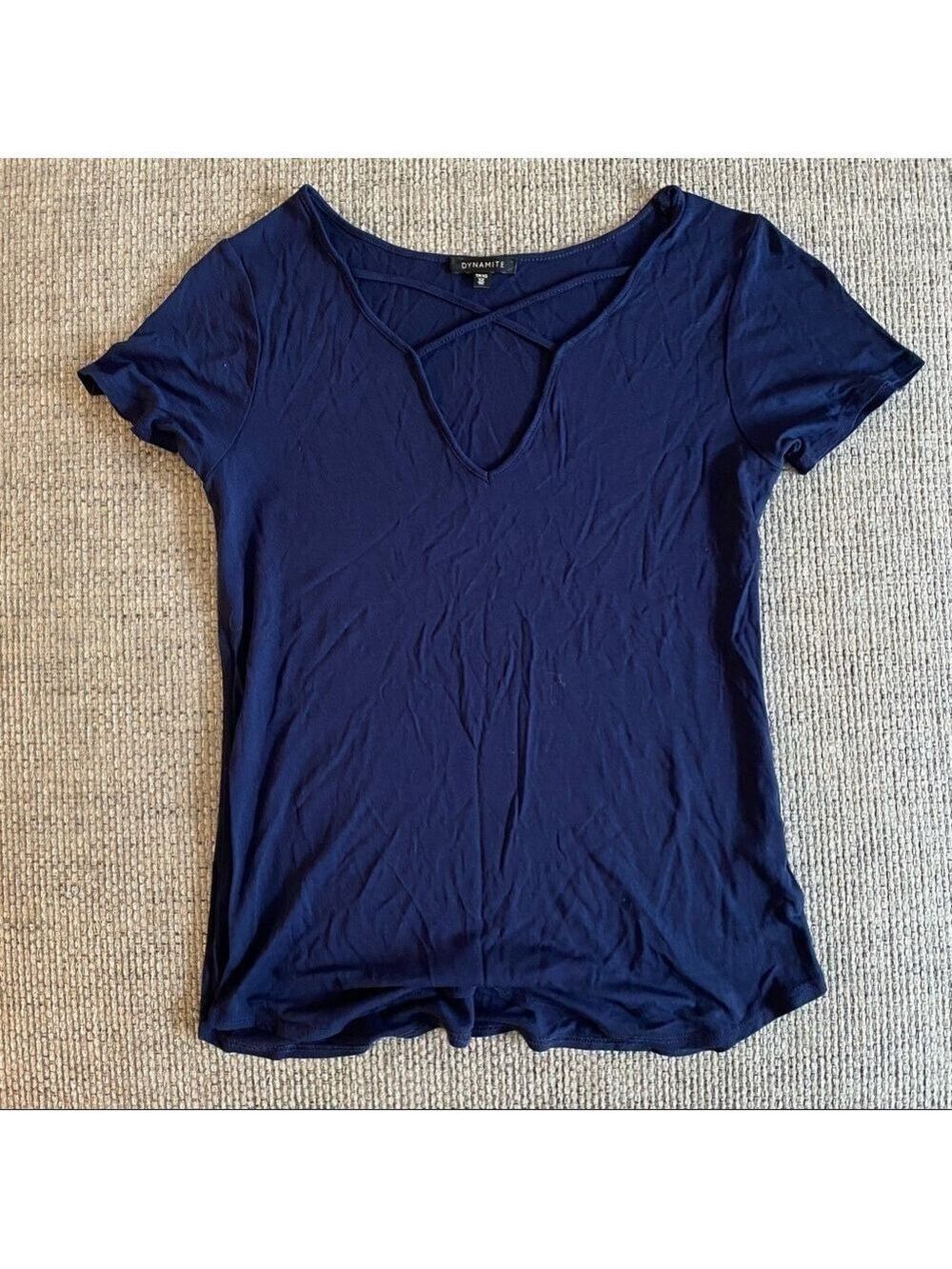 💥4 for $25💥Dynamite Navy Blue Tee